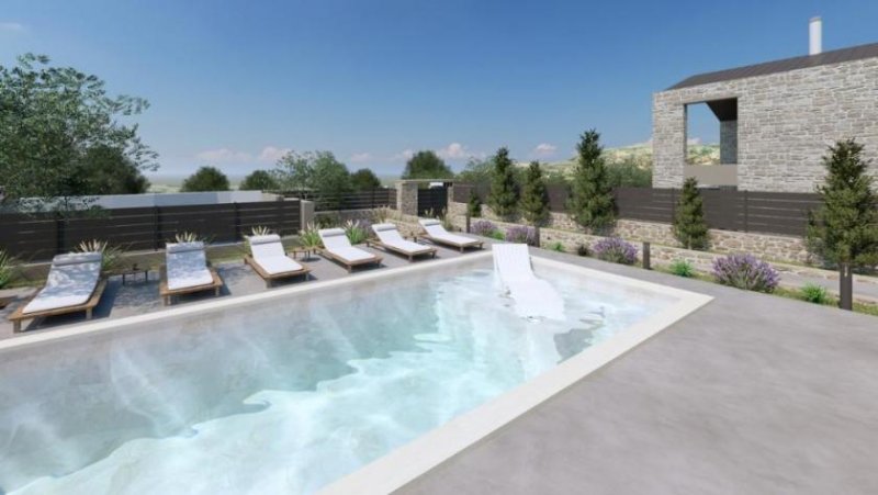 Xirosterni NEUBAU-PROJEKT: Kreta, Xirosterni: Stilvolle Steinvillen mit privaten Pools zu verkaufen Haus kaufen